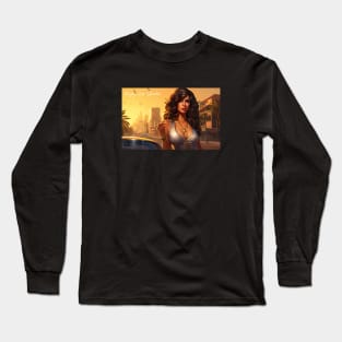 Postcard from Los Santos 10 Long Sleeve T-Shirt